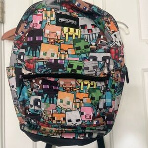 Minecraft Kids Backpack - Multicolor